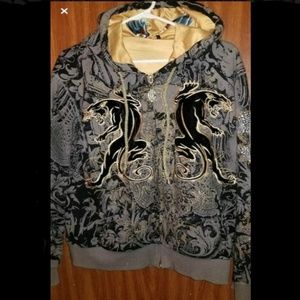 raw blue dragon jacket